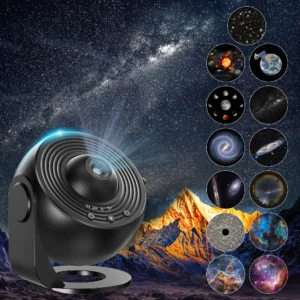 Galaxy Star Projector Night Light for Kids | Solar System & Starry Sky Room Light