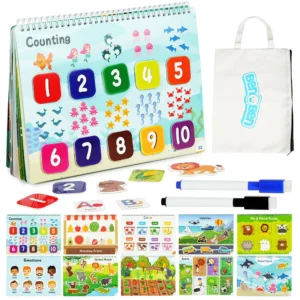 Montessori Busy Book for Preschoolers | Learning Activities Kids 3+