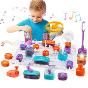 Kids Electronics Circuit Kit | STEM Learning Board Ages 6+