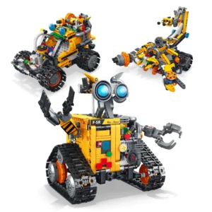 3-in-1 STEM Robot Building Set | App & Remote Controlled Toy for Kids 6-16 | 588 Pieces