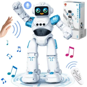 Smart RC Robot Toy for Kids – Talking, Gesture Control, Dancing & Programmable STEM Toy