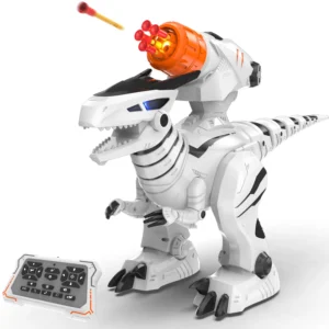Programmable RC Robot Dinosaur Toy – Interactive STEM Dino with Remote Control